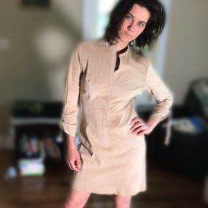 100% Leather Moda International Dress (6)